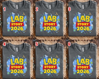 Lab Week 2026 Shirt Lab Story Shirt Lab Week Shirt Lab Team Shirt Lab Assistant Shirt Phlebotomist Shirt Med Lab Tech D2OY11