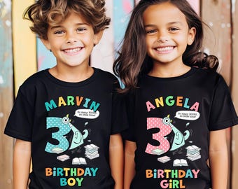 Personalized Elephant And Piggie Birthday Shirt, Elephant And Piggie Matching Family Shirt, Elephant And Piggie Party Birthday Tee D2HO12