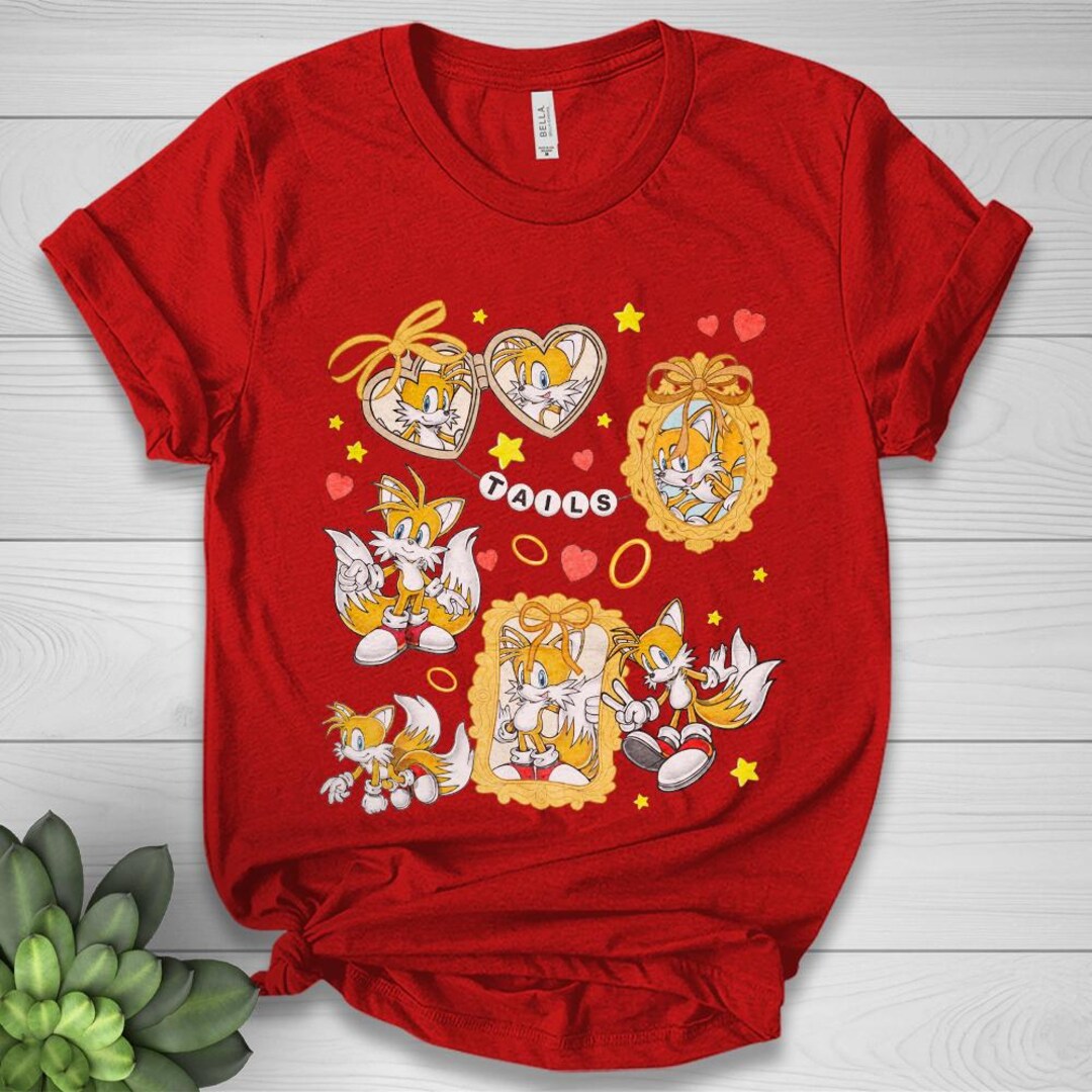 Sonic the Hedgehog Shirt, Sonic and Friend Shirt, Sonic Tails Shirt ...