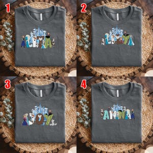 Disney Frozen Shirt, Elsa and Anna Family Shirt, Princess Birthday Shirt, Disney Olaf Shirt, Mom Dad Magical Castle, Princess Family C1FD16