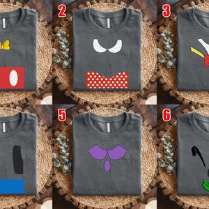 Disney Mickey And Friends Halloween Costume Shirt, Mickey Movie Halloween Matching Shirt, Mickey Character Halloween Party Gift C1HS22