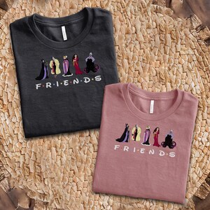 Evil Friends Shirt, Evil Queen Tee, Villains T-shirt, Evil Friends Tee, Magic Kingdom shirt, Disneyland Trip Shirt, Friends Tee D2GX03
