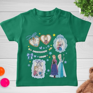 Princess Elsa Birthday Girl Tee, Disneyland Frozen Toddler Shirt, Frozen Birthday Girl Tee, 2025 Girls Birthday Trip Tee G5L409