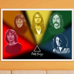 Pink Floyd Kunstdruck, Pink Floyd Kunstdruck, Pink Floyd Kunstdruck, Pink Floyd Poster für Pink Floyd Fans, High Definition, Sofort Download