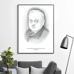 INSTANT DOWNLOAD Alfred Adler Kunst Poster. Motivasyonel inspirierende Zitat. Bleistift-Zeichnungen. OVERSIZED Digitaldruck.