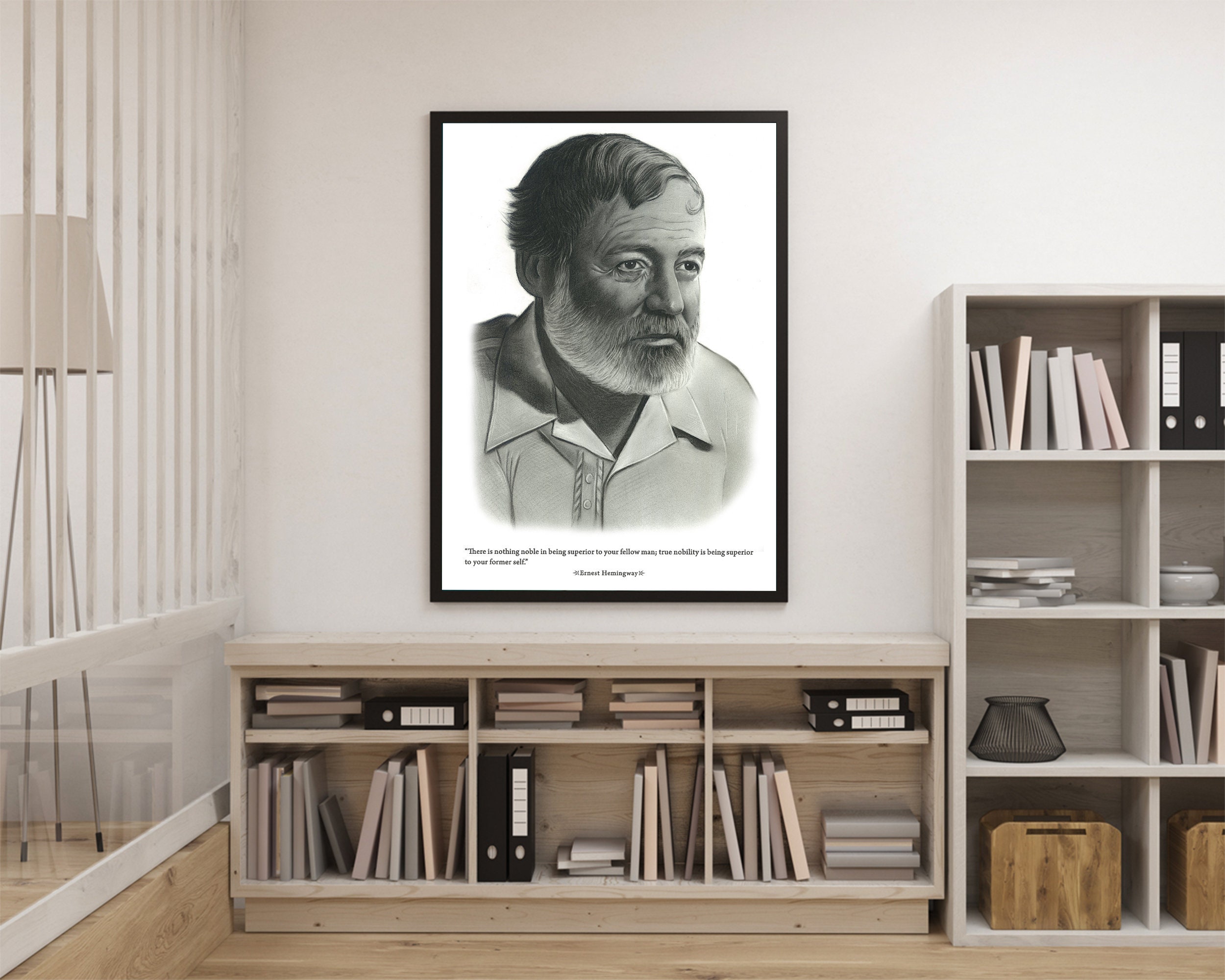 Ernest Hemingway 1948 - Photo et Tableau - Editions Limitées - Achat / Vente