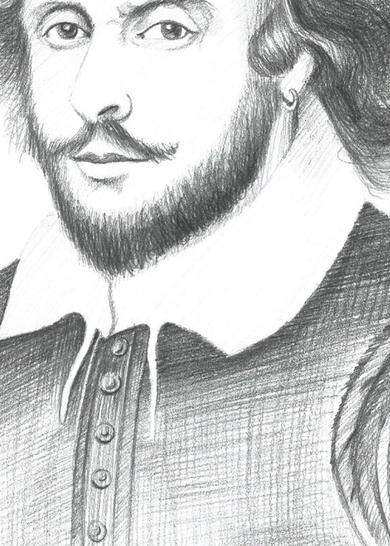 INSTANT DOWNLOAD William Shakespeare Printable Art Poster. - Etsy