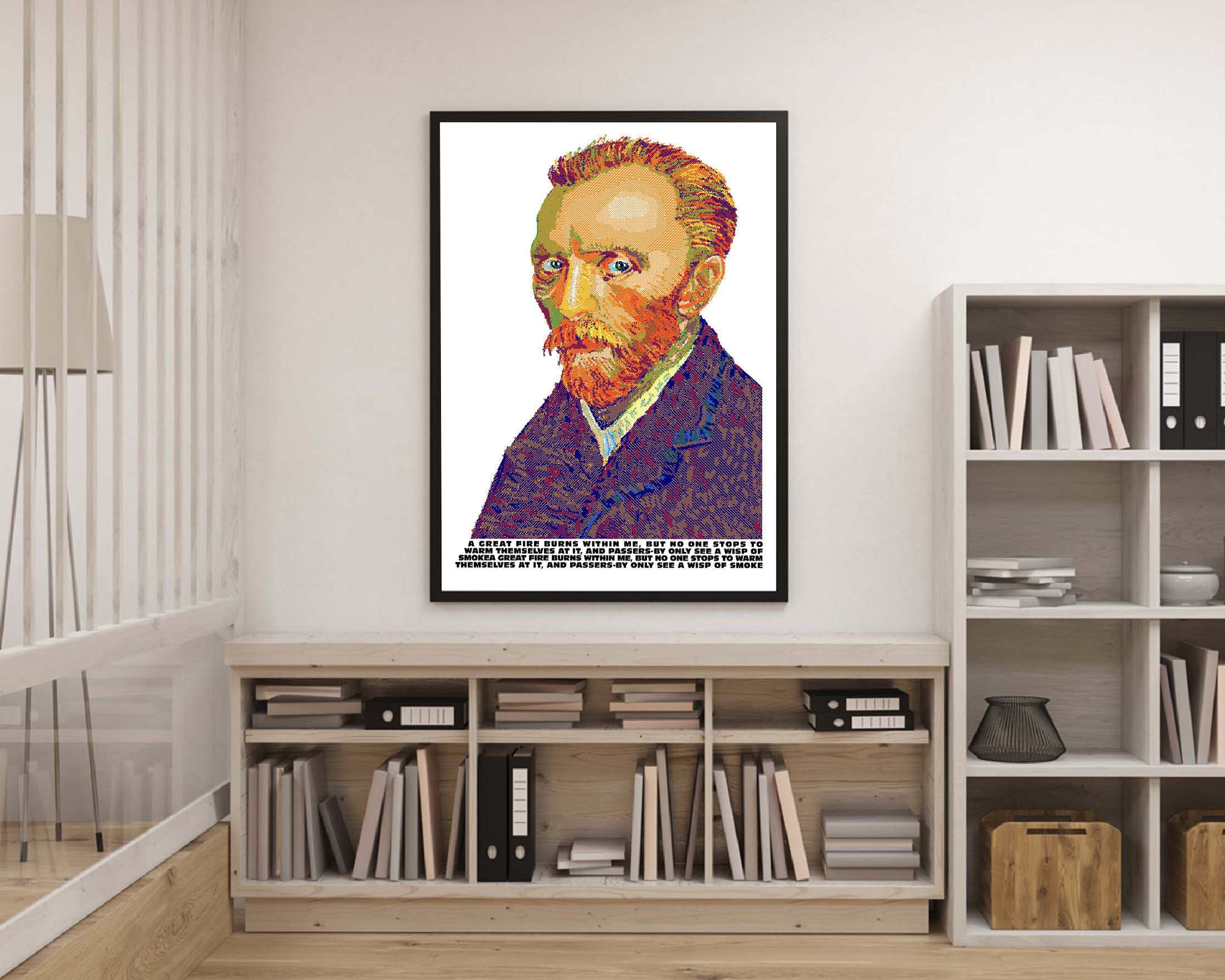 INSTANT DOWNLOAD Van Gogh Printable Art Poster. Motivasyonel - Etsy