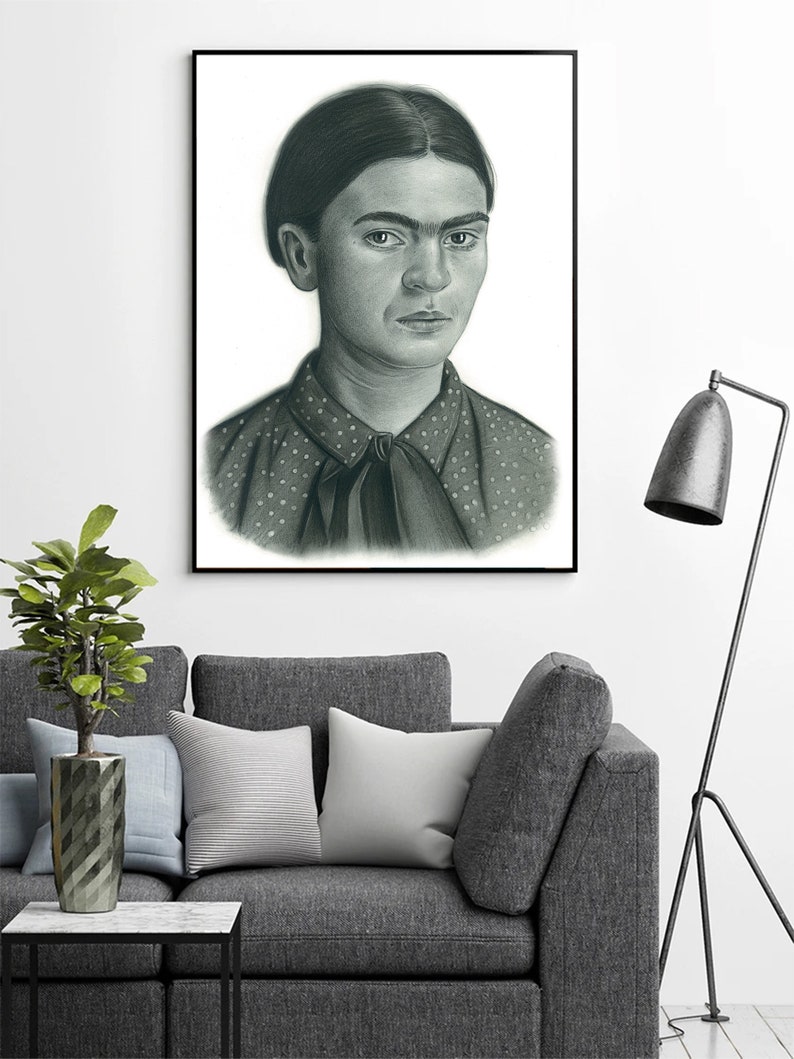 Frida Kahlo Wall Print Digital Download Feminist Artwork - Etsy