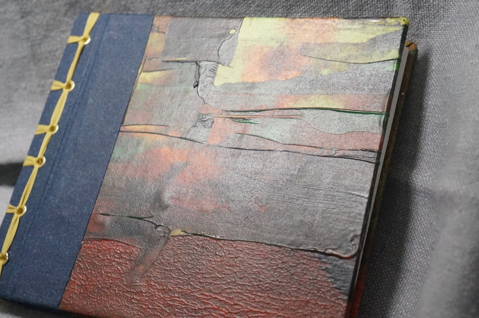 Canson Watercolor Handmade Sketchbook with Multicolor Abstract | Etsy