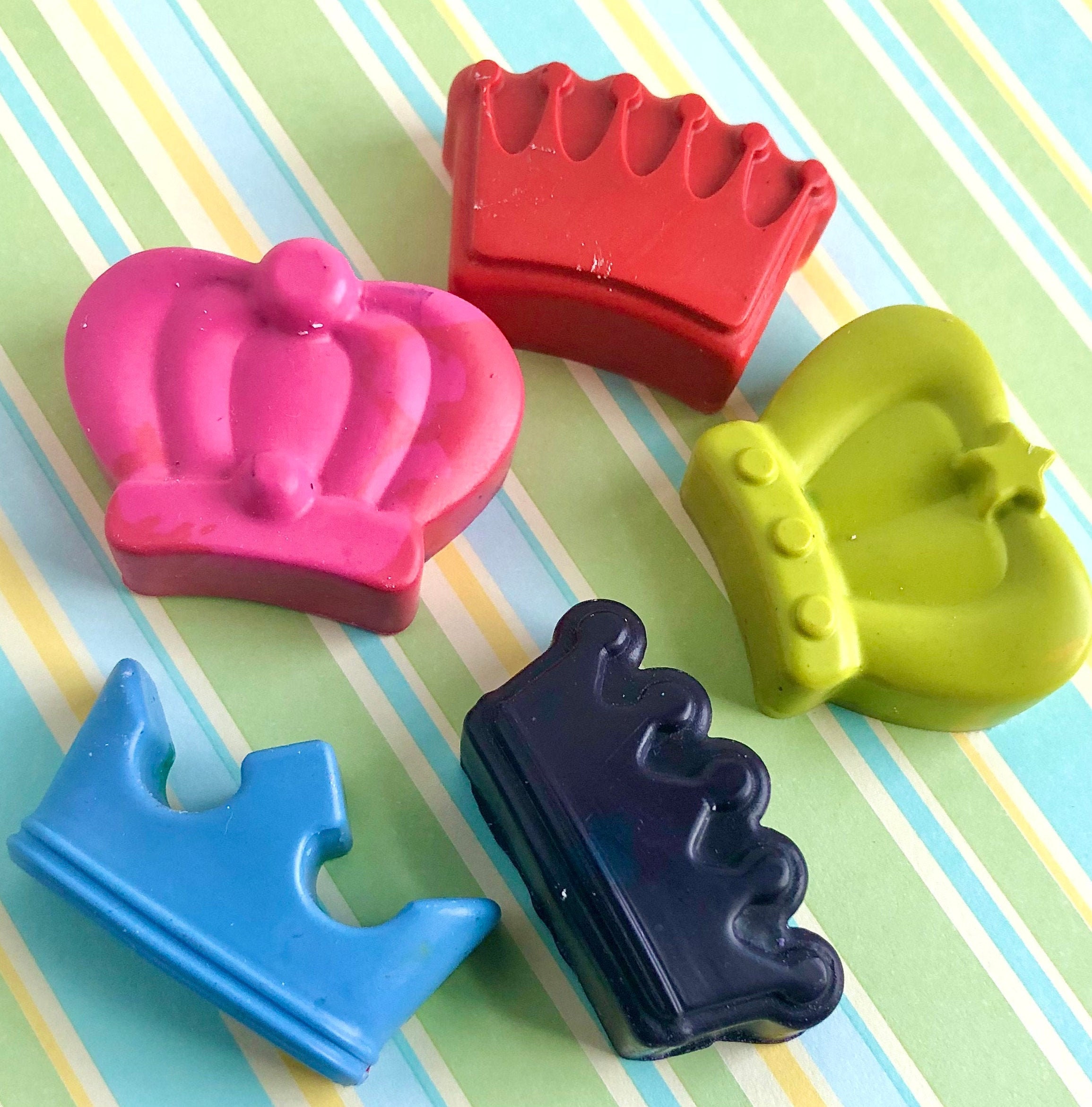Crown Crayons 5 Count Unique Gifts for Kids Kids Party Etsy UK