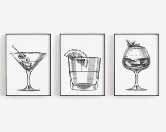 Poster Schwarz Weiss Etsy
