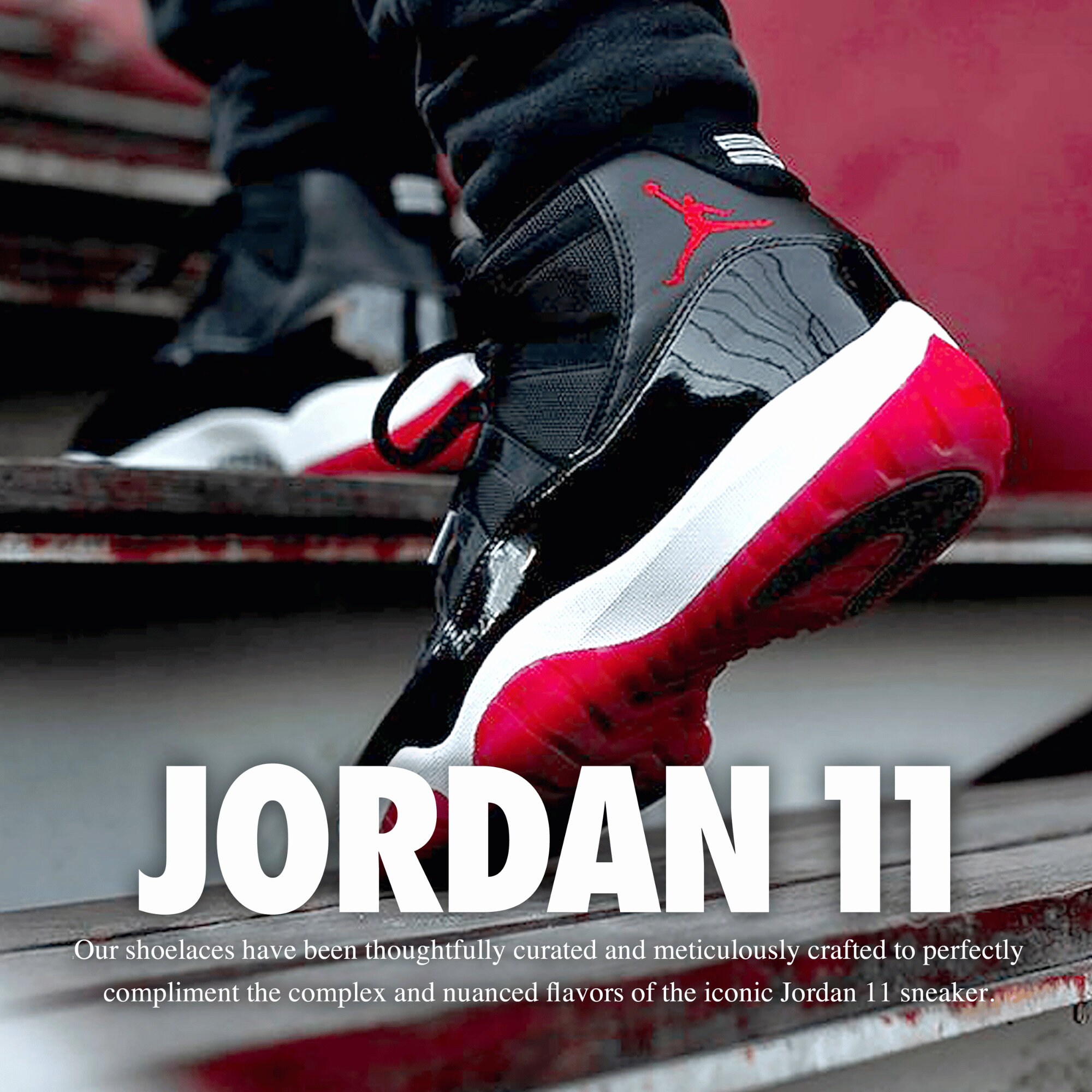 Jordan 11 Replacement Shoe Laces Rope Round Concords Aglet Film