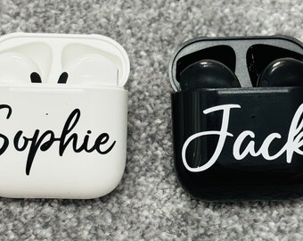 Personalised Wireless EarPods - Earphones - Wireless EarPods - Personalised - Stocking Filler - Birthday Gifts - Personalised Gift