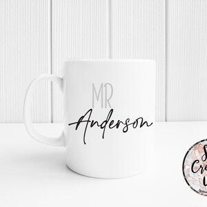 Personalised Teacher Name Mug | Teacher Mug | Personalise End Of Year Mug | Teacher Name Mug | Personalised 11oz Mug | Teacher Gift Present
