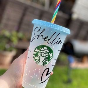 LIMITED EDITION Starbucks Color Changing Confetti Cups-Purple - Tumblers, Facebook Marketplace