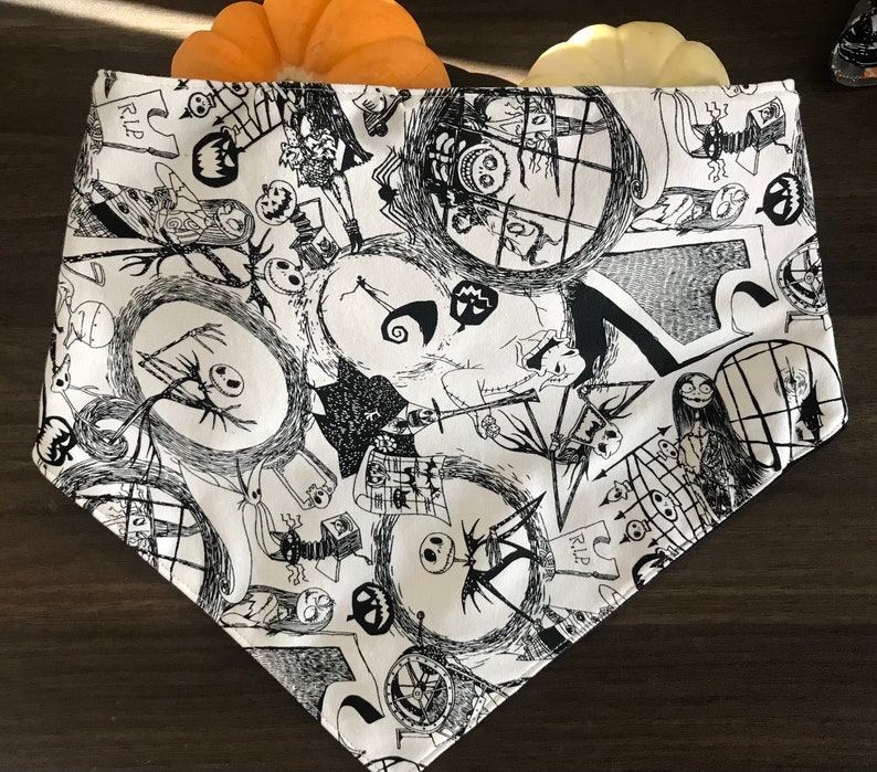 Pet Clothing Dog Bandana Dog lover gift Dog Lover gift Nightmare Before Christmas Gifts Dogs Dog Accessories