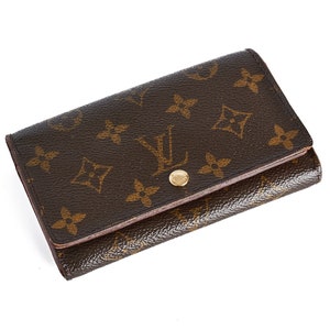 Louis Vuitton - Authenticated Wallet - Cotton Brown for Women, Good Condition