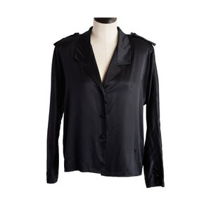 Vintage Spitalnick Silk Blouse, Size 10, Saks Fifth Avenue