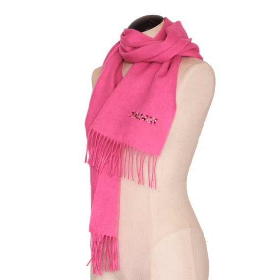Authentic MISSONI Pink Wool Scarf - image 2