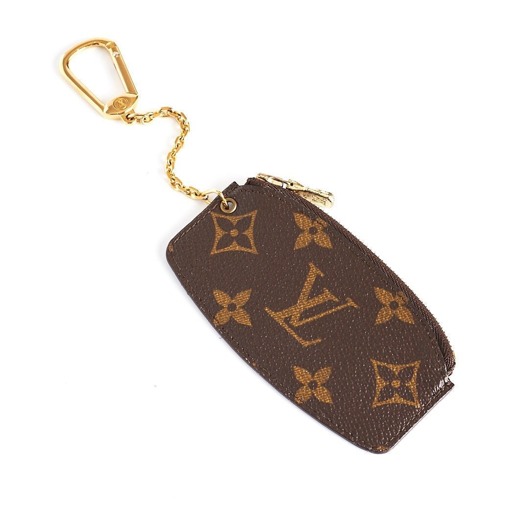 Louis Vuitton Azur Luxury Repurposed Key Fob