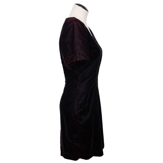 Vintage My Michelle Velvet Mini Dress, L, Deadsto… - image 2