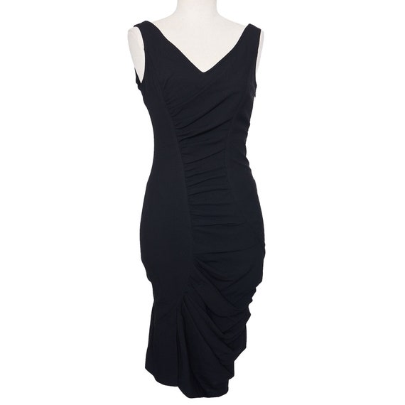 Vintage John Galliano Black Dress 6, Little Black… - image 2