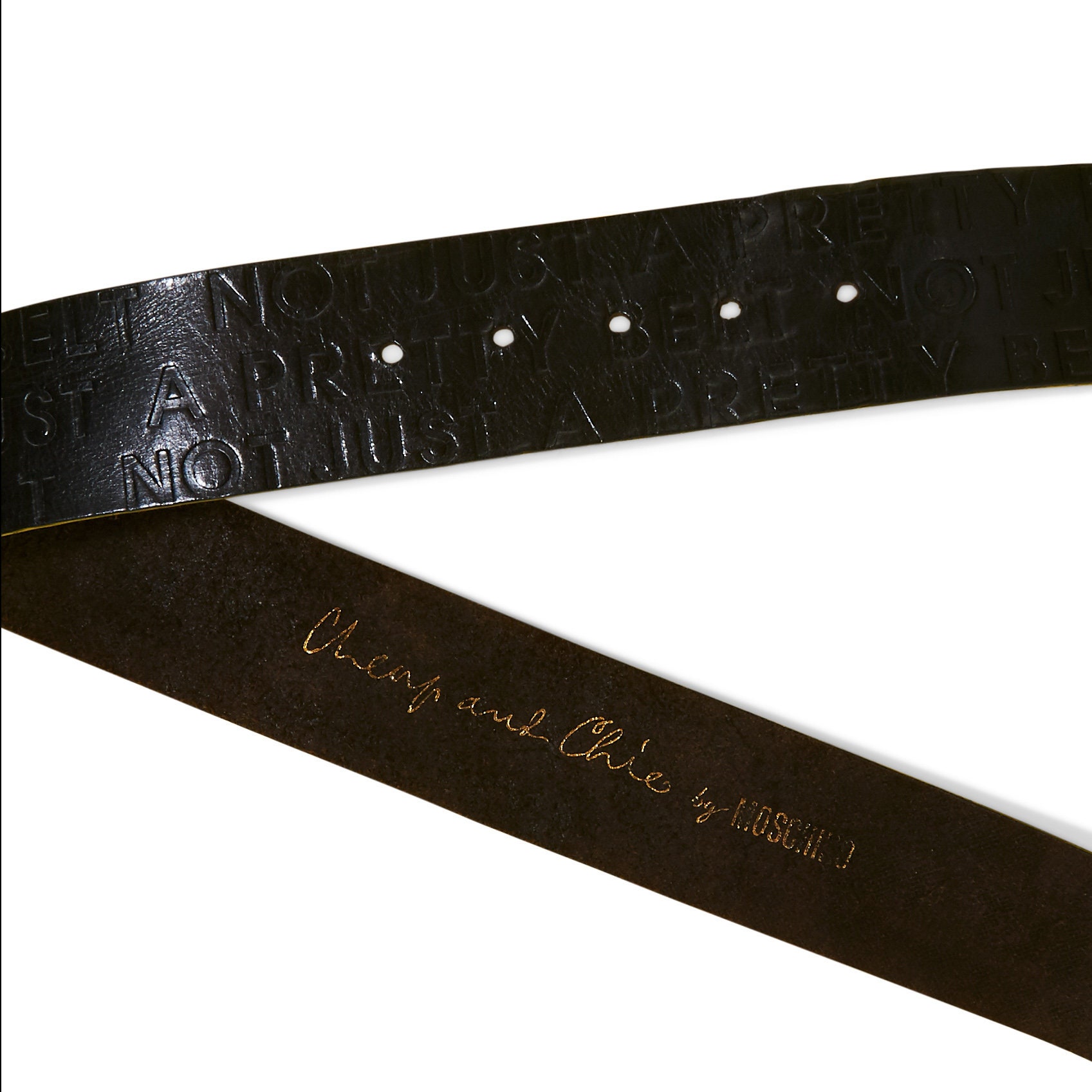 Authentic MOSCHINO Belt, Vintage, Cheap & Chic (8/M) Vintage Moschino Belts - 20 For Sale at 1stDibs | vintage  main image 4