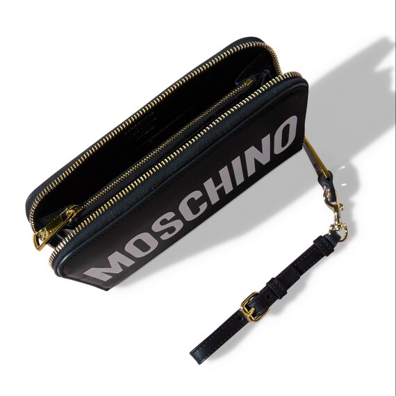 Moschino wristlet hot sale