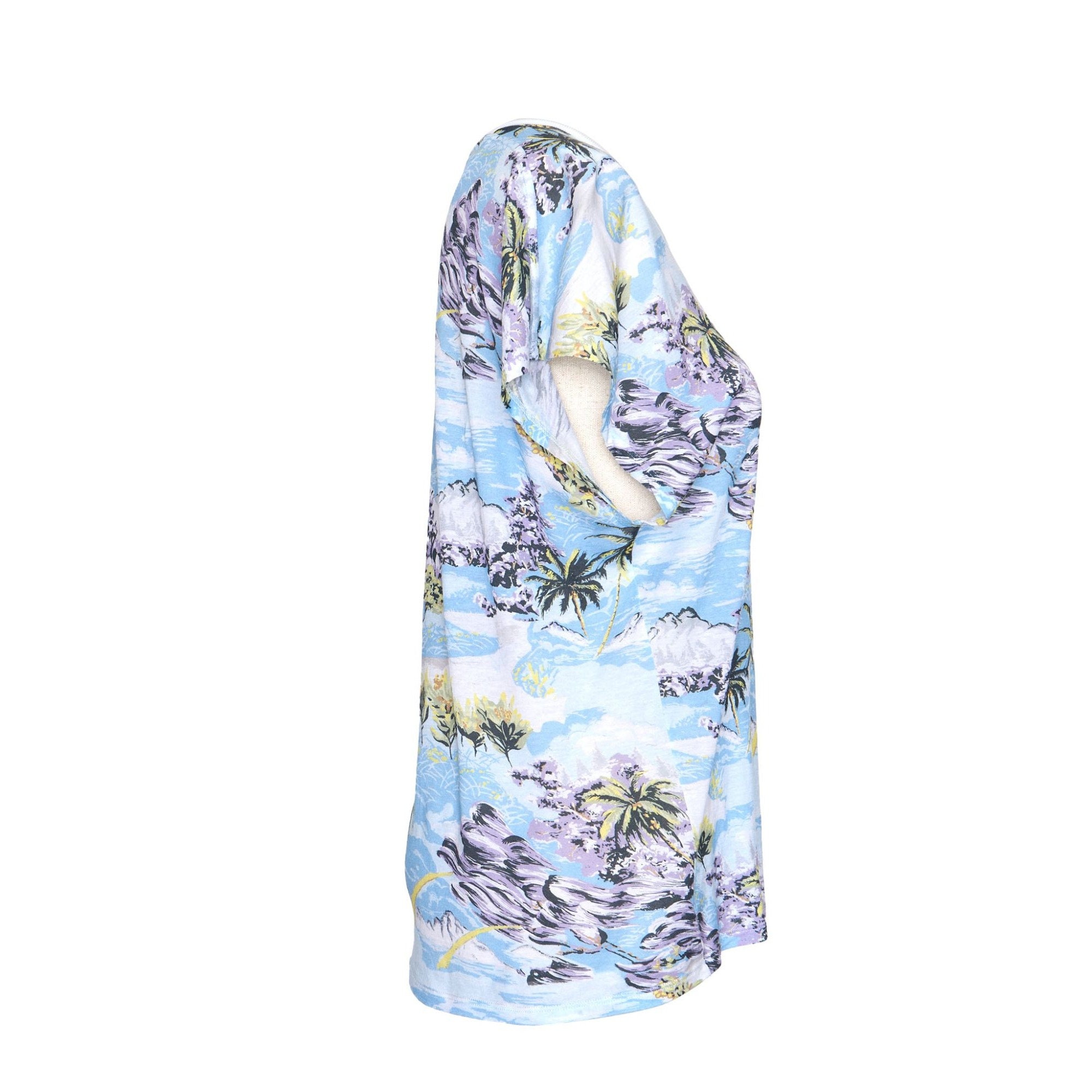 Saint Laurent Hawaiian Top- XS, YSL, Designer Hawaiian Shirt