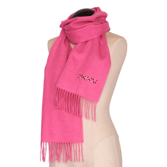 Authentic MISSONI Pink Wool Scarf - image 1