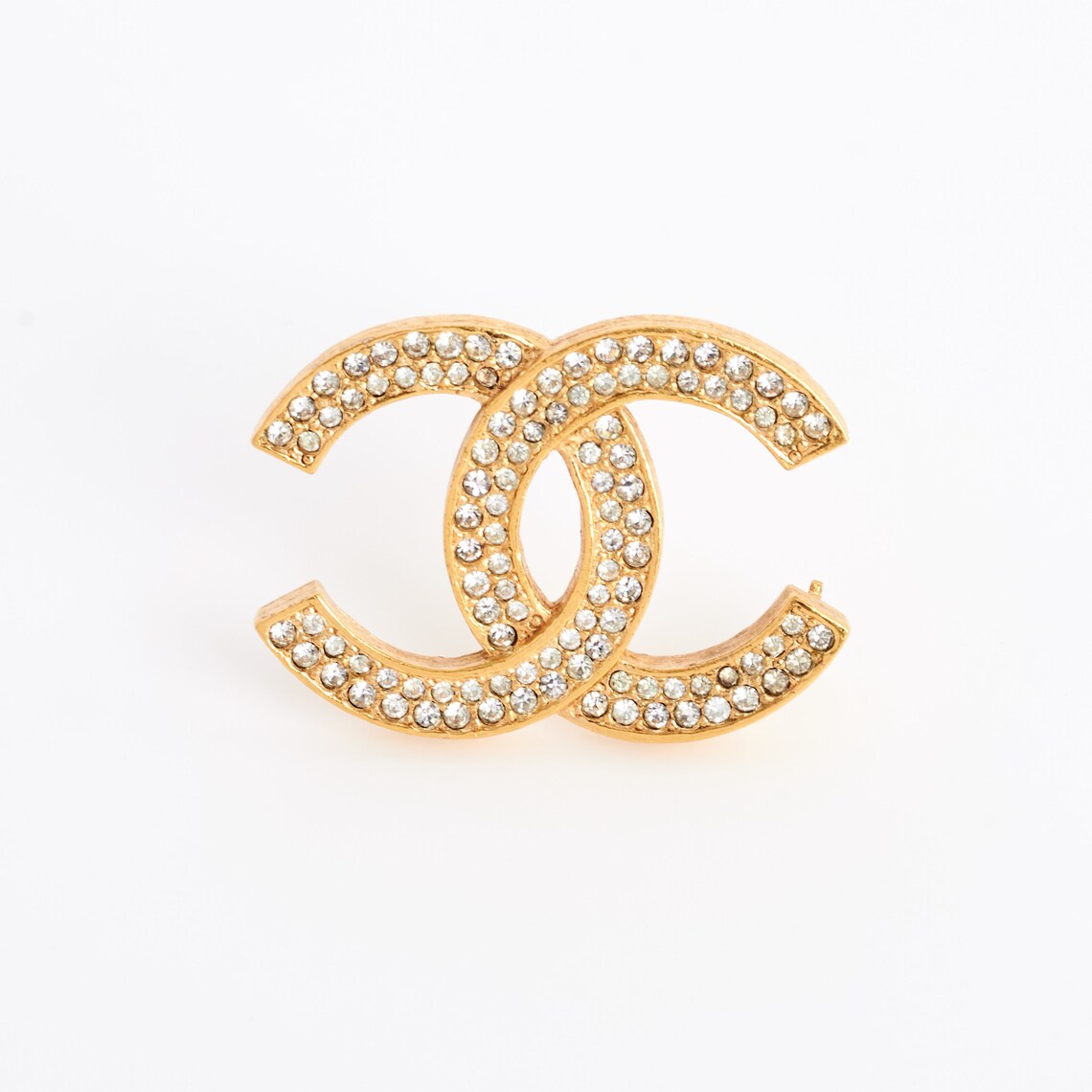 Authentic Chanel Brooch Vintage Chanel CC Brooch 70's Etsy