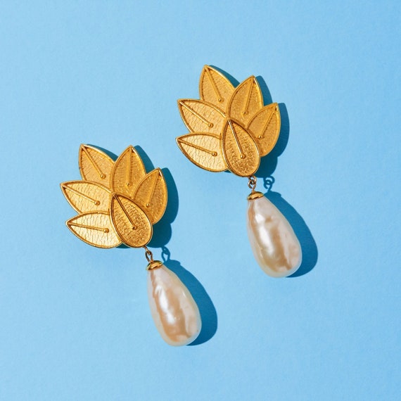 Authentic Vintage Karl Lagerfeld Earrings