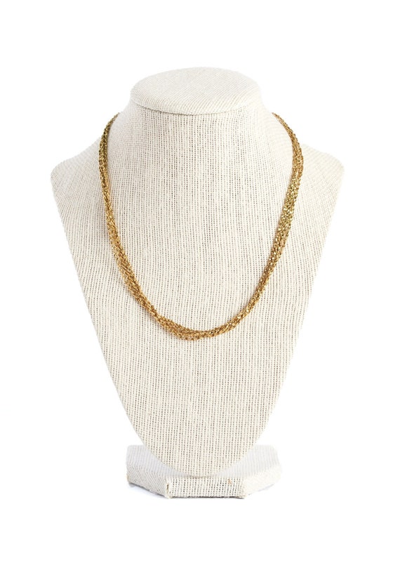 Jack Short Strand Necklace in Gold Multi Crystal main image 1