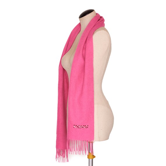 Authentic MISSONI Pink Wool Scarf - image 3