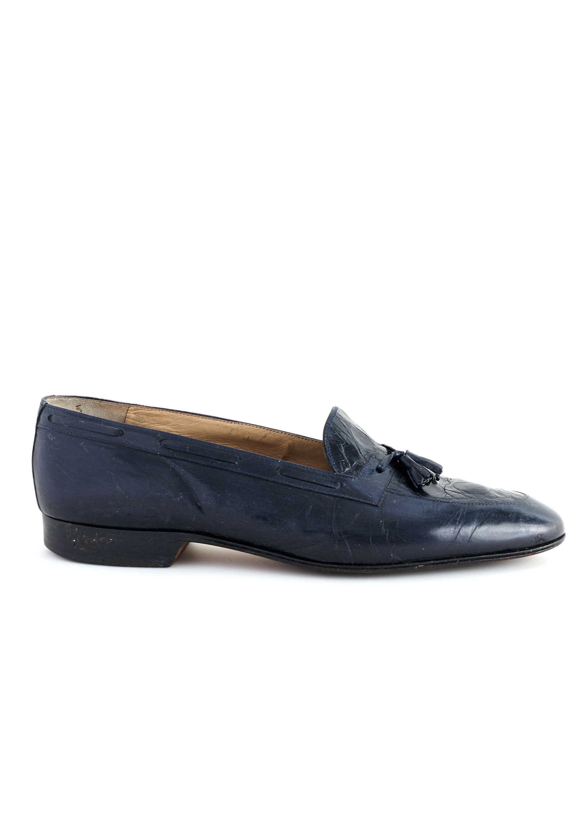 Sz: 9.5 MENS Mauri Alligator Loafer Tassel - Etsy display picture 3