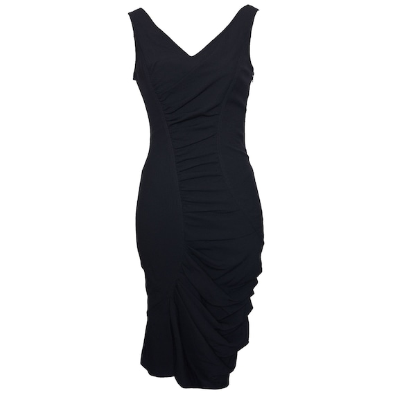 Vintage John Galliano Black Dress 6, Little Black… - image 7