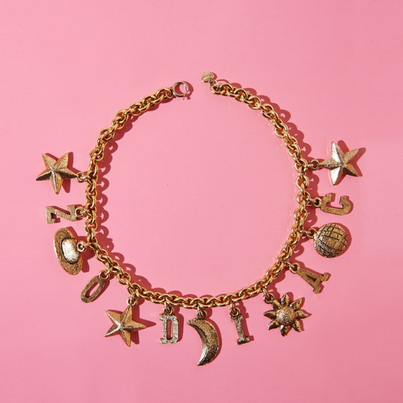 Authentic Moschino Zodiac Necklace