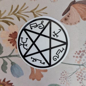 Supernatural Demon Trap Sticker