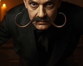 Monkeyβs Paw Sfumato Portrait β Haunted Gothic Horror Wall Art, Cursed Object Decor, Victorian Supernatural Digital Download