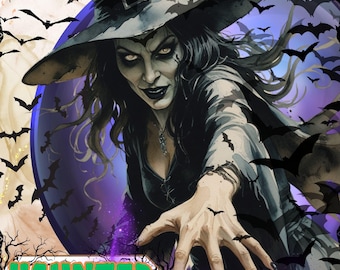 Cyfrowy planer gotyckich horrorów | Bez daty, motyw Halloween (PDF)