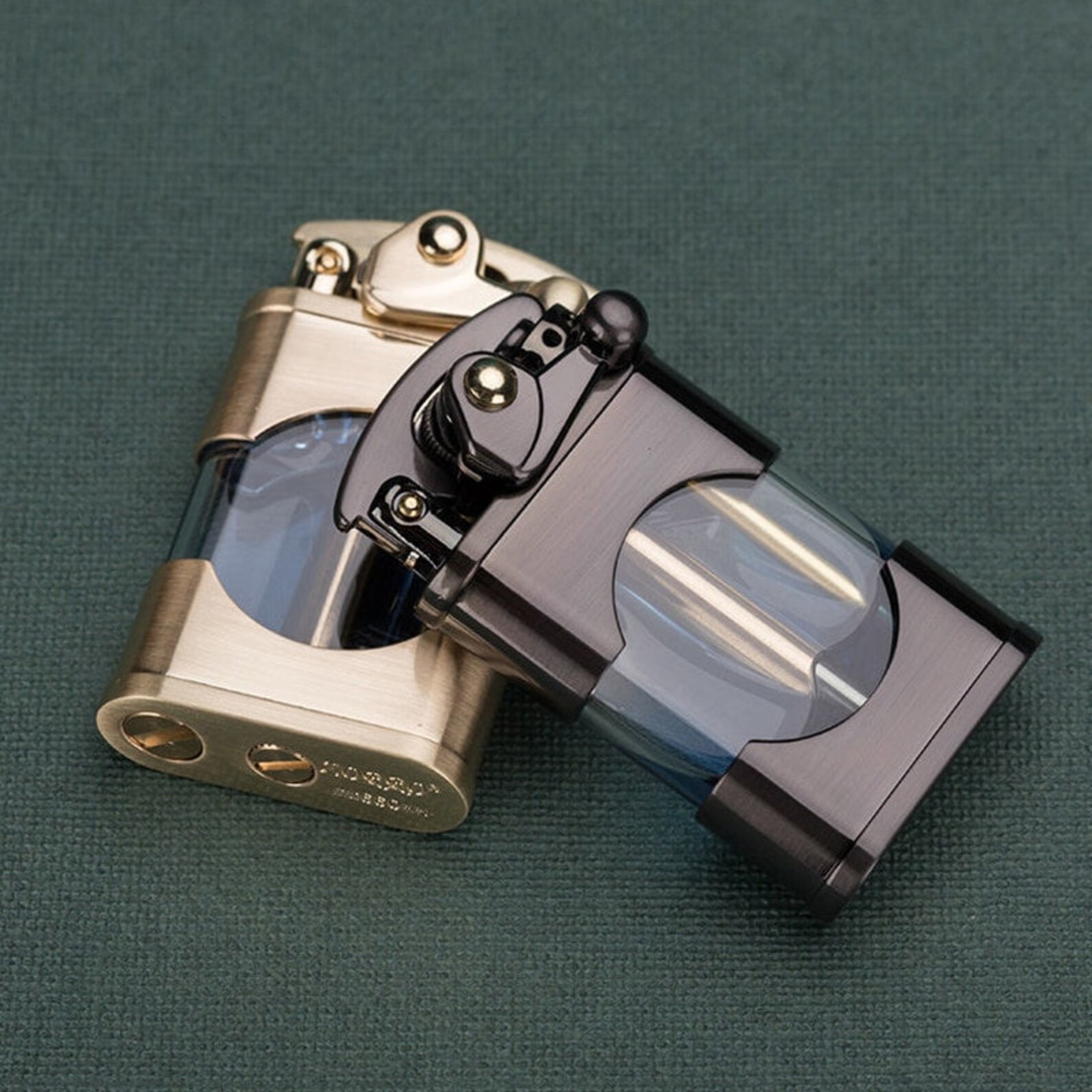 Automatic ignition Lighter Handmade Brass Lighters Unique Etsy