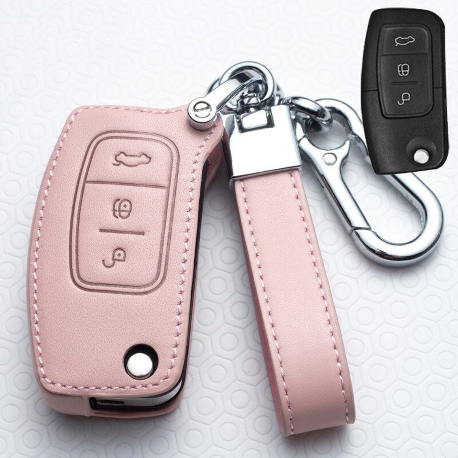 Ford Fashion Car key Fob Case Cover Keyless Ford Fiesta Focus Etsy