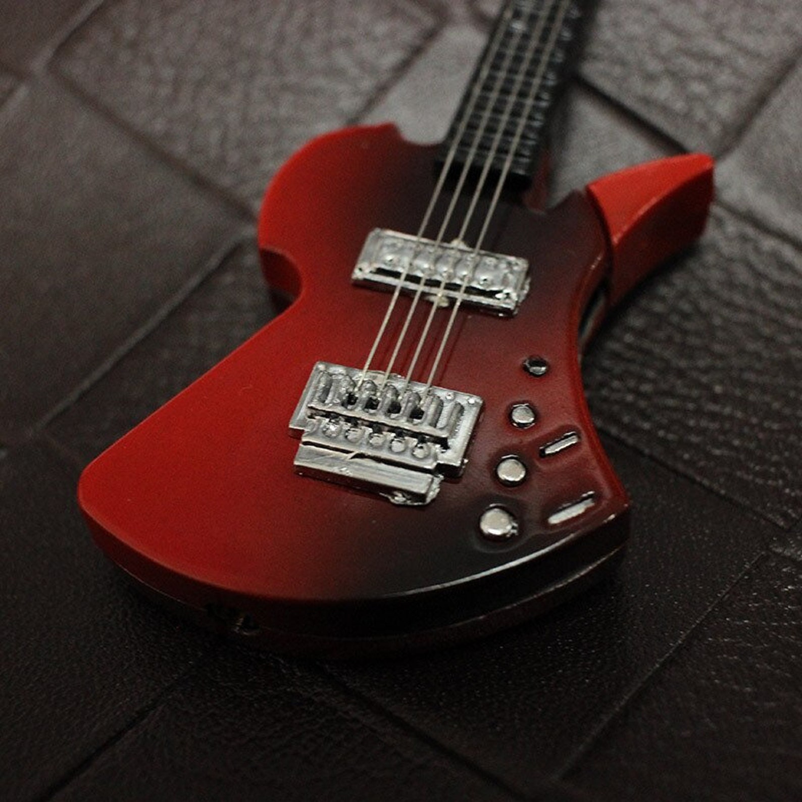 Guitar Lighter with Keychain Torch Lighters Fun Funny Etsy