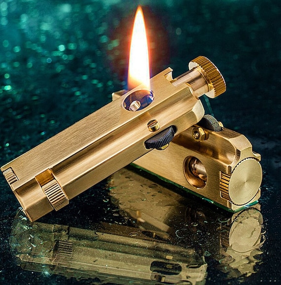 Unique Vintage Lighter Retro Brass Handmade Lighter Best Etsy