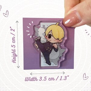 Acrylic Pin - Ship Cook - pre-skip version