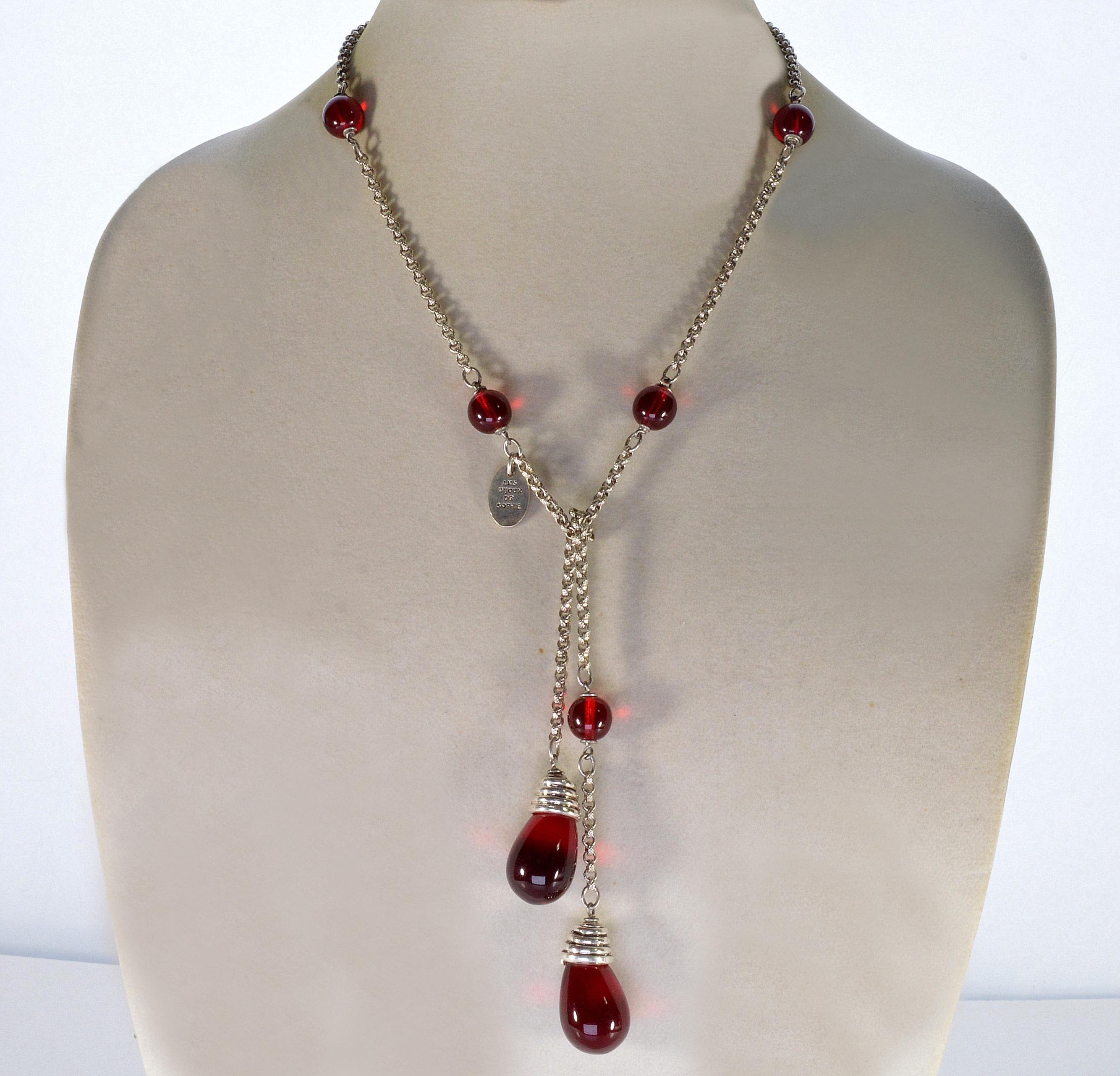 French Les Bijoux De Sophie Cherry Red 
