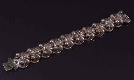 Early Mexican Taxco Silver Bracelet C.1930 - image 3