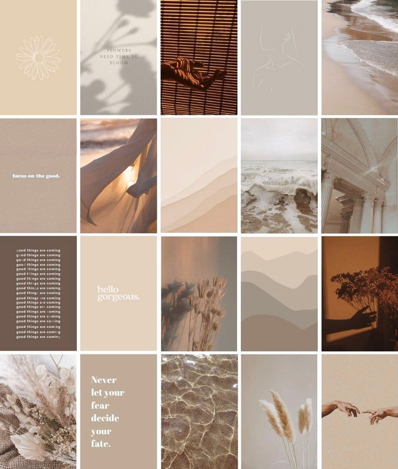 Minimalist collage wall prints Etsy