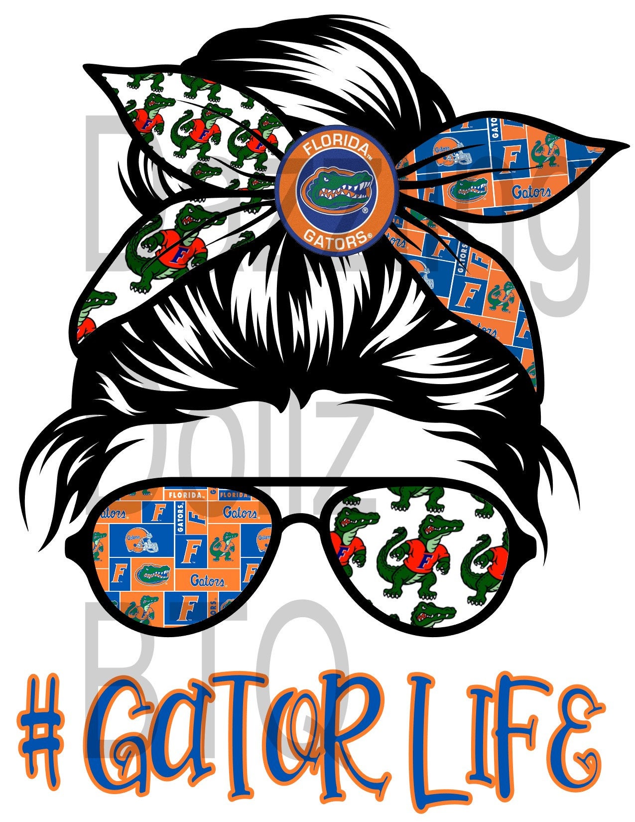 Gator Life PNG, UFL, Florida Gators, Gator Girl, Gator PNG, Florida